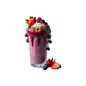 Strawberry with cream